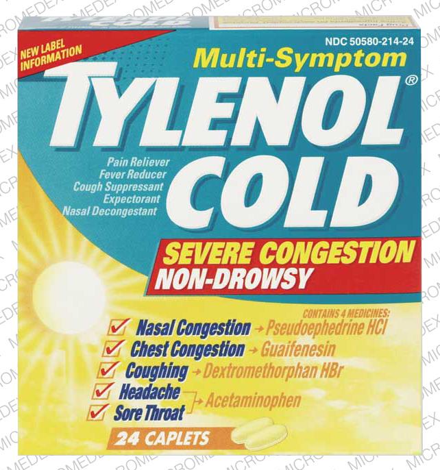 Tylenol cold severe congestion