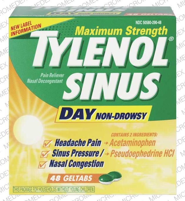 Tylenol sinus maximum strength